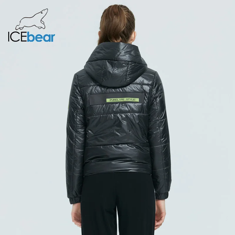 ICEbear 2021 Женская весенняя куртка женская модная одежда высокого качества с