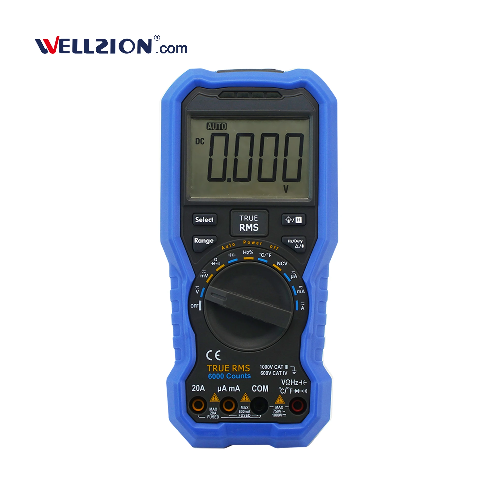 

OW18B 6000 Counts Non-contact Voltage Sense Bluetooth Multimeter