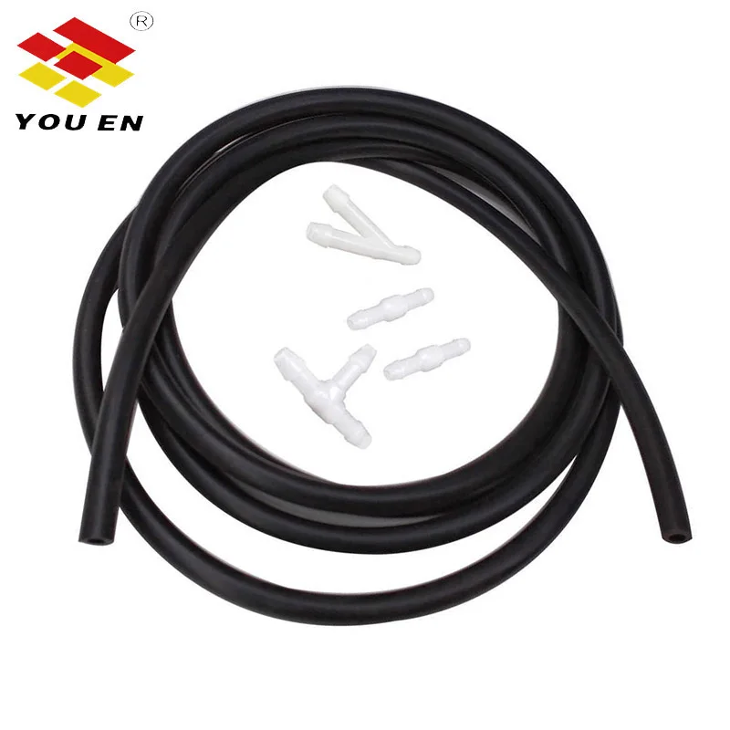 

Универсальные автомобильные щетки стеклоочистителя YOUEN 5 шт./компл. DIY, шланг омывателя лобового стекла, 1 или 2 метра, автомобильные лезвия, а...