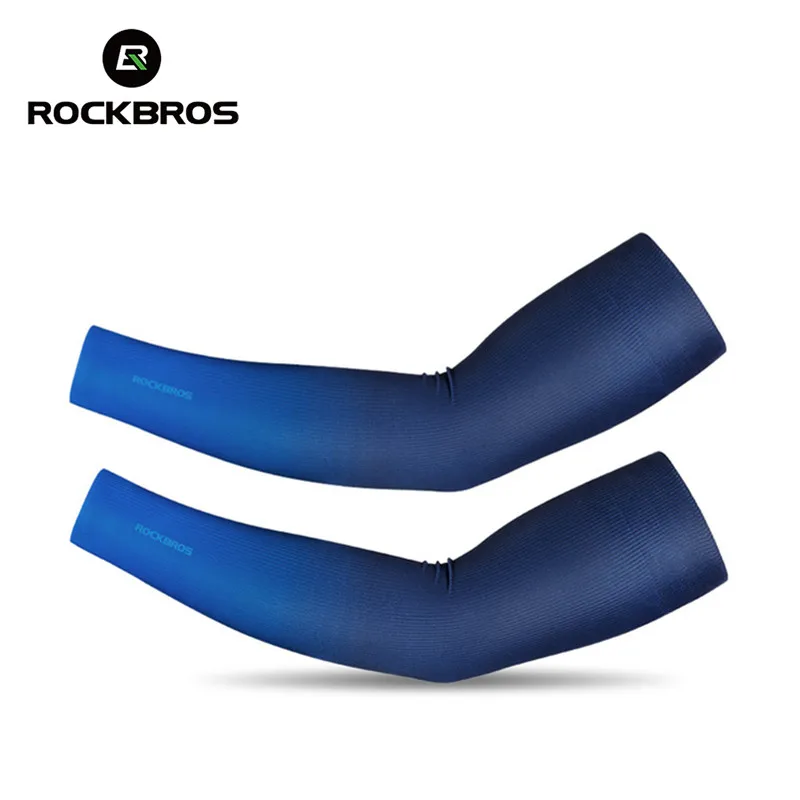 

ROCKBROS велосипедная ледяная шелковая Защита от солнца и УФ-лучей, рукав для рук, тонкая дышащая защита рук для занятий спортом на открытом воз...