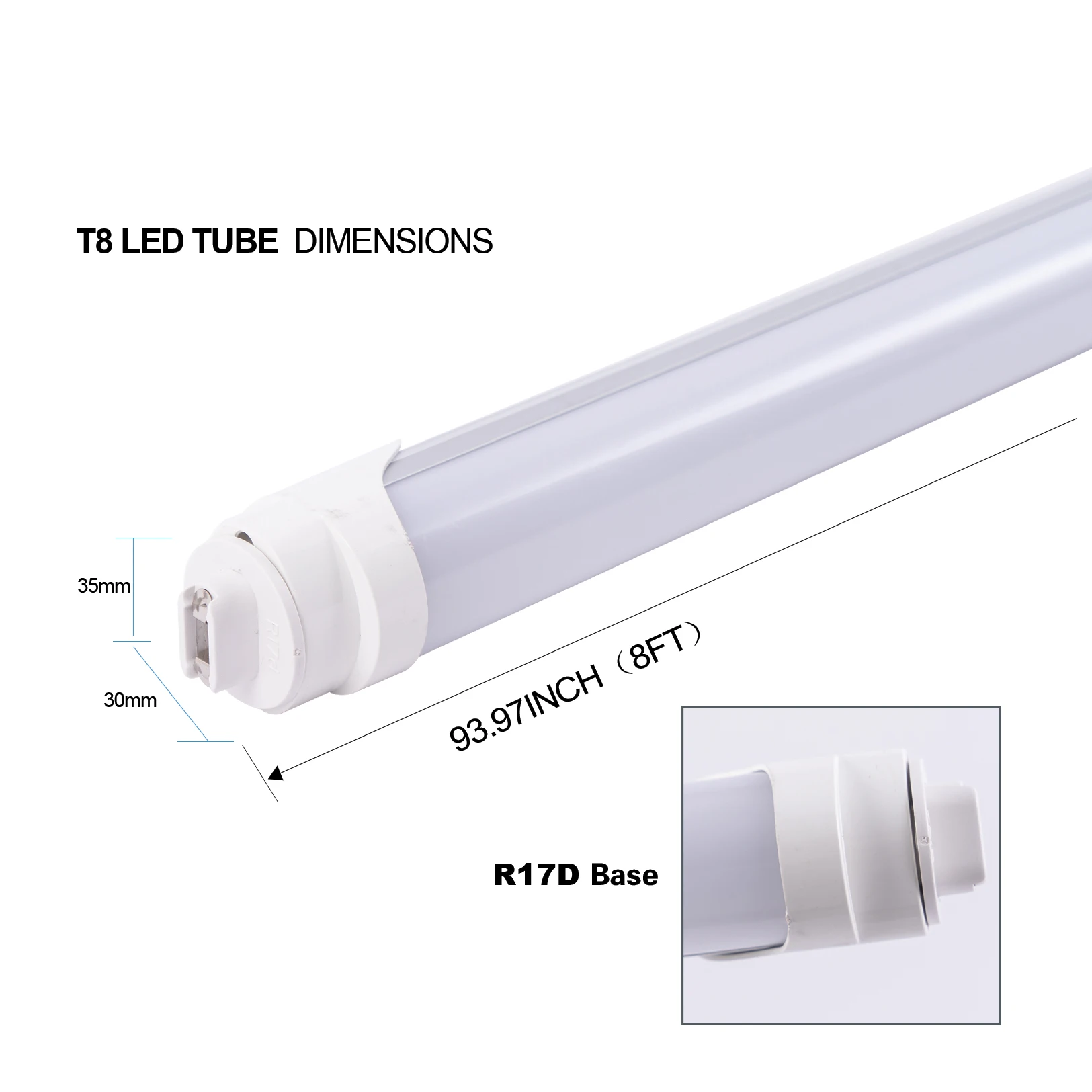 50 шт./лот лаборатории тестирования электроприборов США (ETL Список T8 V форменная