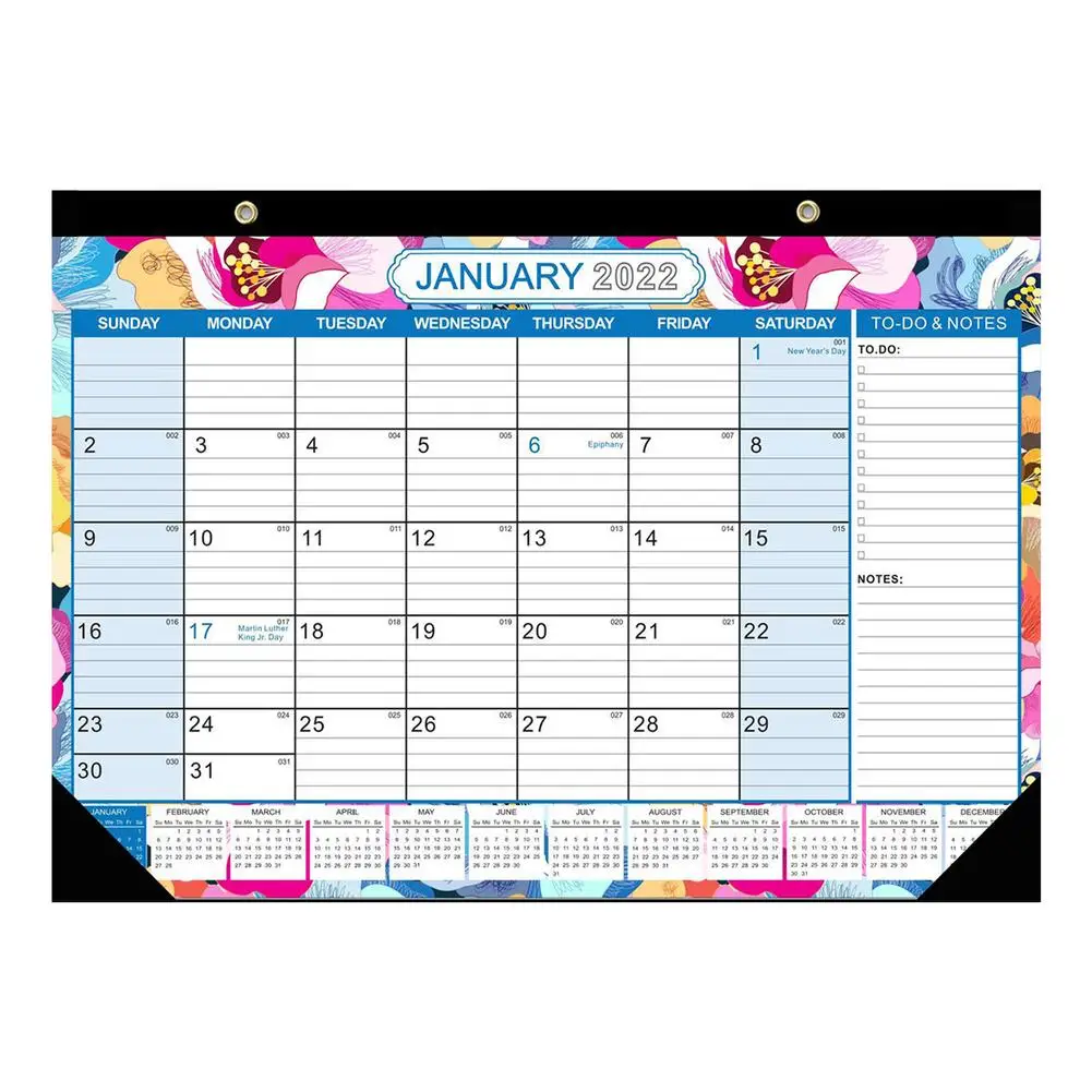 

Desk Calendar 2022 - 12 Months Desk Calendar January 2022 - December 2022 - 17 X12 Inch Ruled Blocks For Planning And Organizin