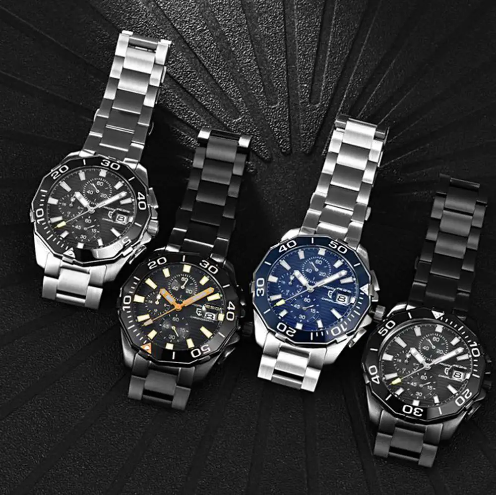 

Pagani Design 2021 New Brand Mechanical Watch Stainless Steel Watch Waterproof Quartz Watch Men's Clock Relgio Masculino