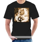Мужская футболка Doge с принтом монета мема Шиба-ину, наклейка с собакой, футболка, кружка, подушка, футболка с принтом, футболки, Топ @ 008633