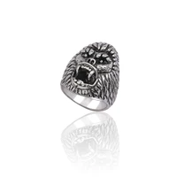 gothic style mens ring retro animal orangutan shape alloy material hip hop cool personality boy jewelry gift 2020 latest hot