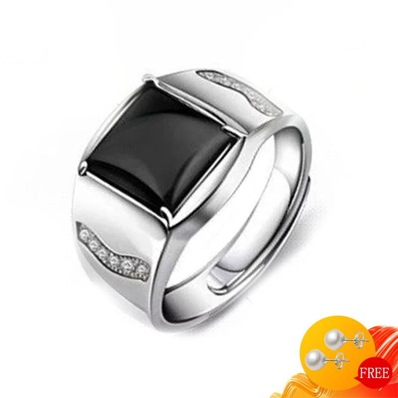 Модные мужские кольцо серебро 925 ювелирные изделия Аксессуары для ванной комнаты
