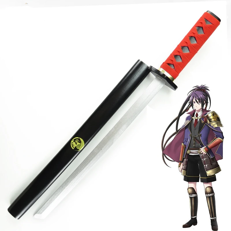 

Touken Ranbu Online Fudou Yukimitsu Cosplay Wooden Sword Short Blade Fancy Stage Performance Props Game Cosplay Katana