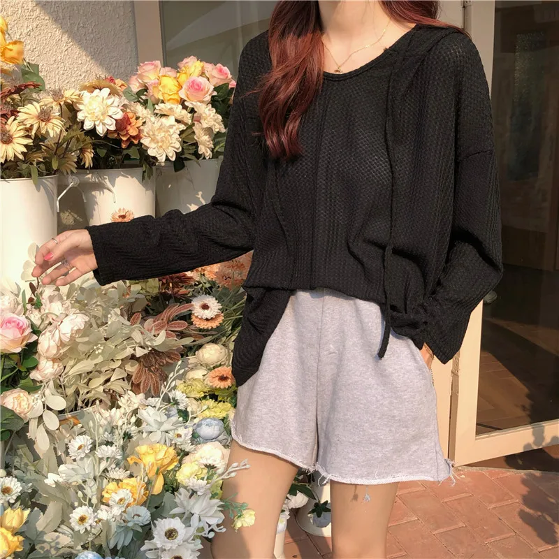 

2021 All Season Fashion Women's Casual Hoodies Solid Plaid Comfortable O-Neck HomeStyle Sport One-Piece Suit