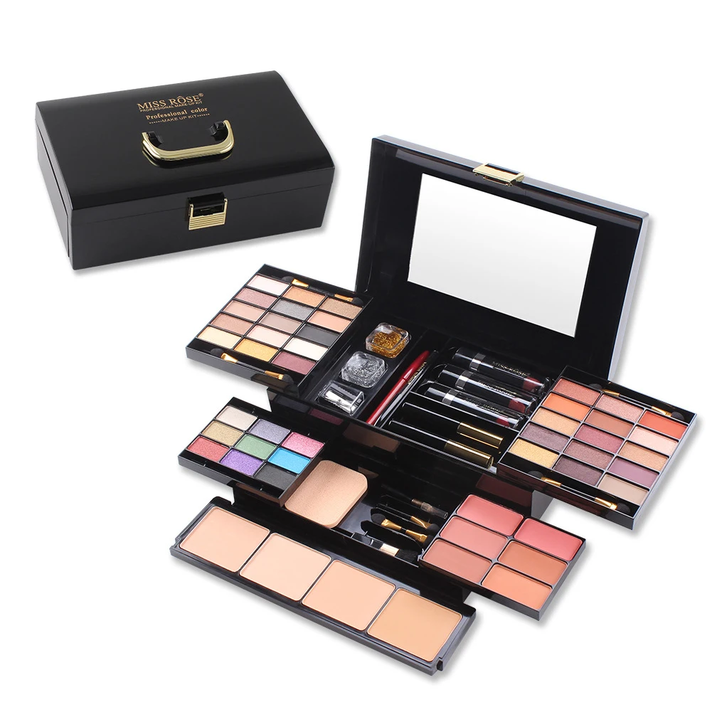 

Makeup Set Box Full Kit 39 Colors Eyeshadow Blush Highlighter Palette Mystery Box Lipstick Set De Maquillaje Makeup Set