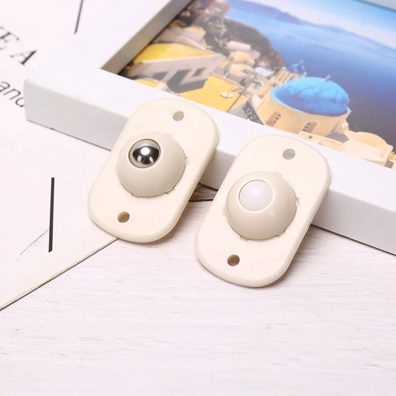 

4Pcs/set Adhesive Casters Rollers for Cabinet Drawer Storage Box Trash Box