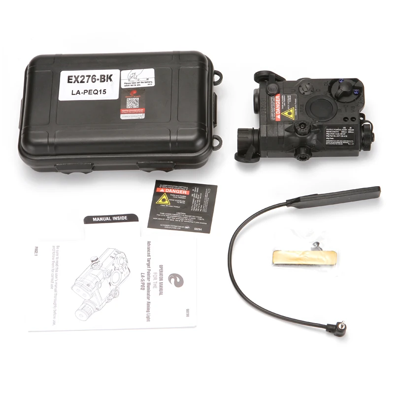 Фонарик с красной точкой и белым светодиодом 270 лм | Спорт развлечения