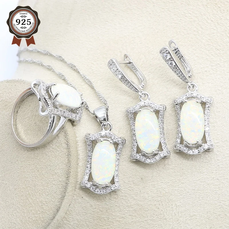 Женский ювелирный комплект из колье и серёг серебра 95% пробы | Украшения