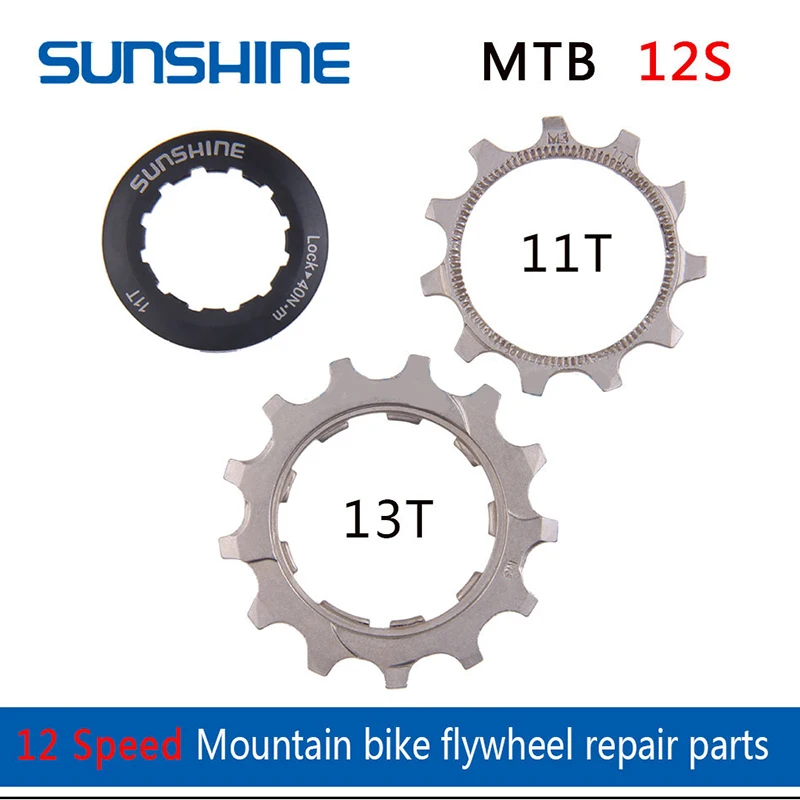 SONNENSCHEIN 1 stucke fahrrad Kassette Cog горный велосипед 8 9 10 11 12 Geschwindigkeit 13 t freilauf Flex Pelz Kompatibel SH| |