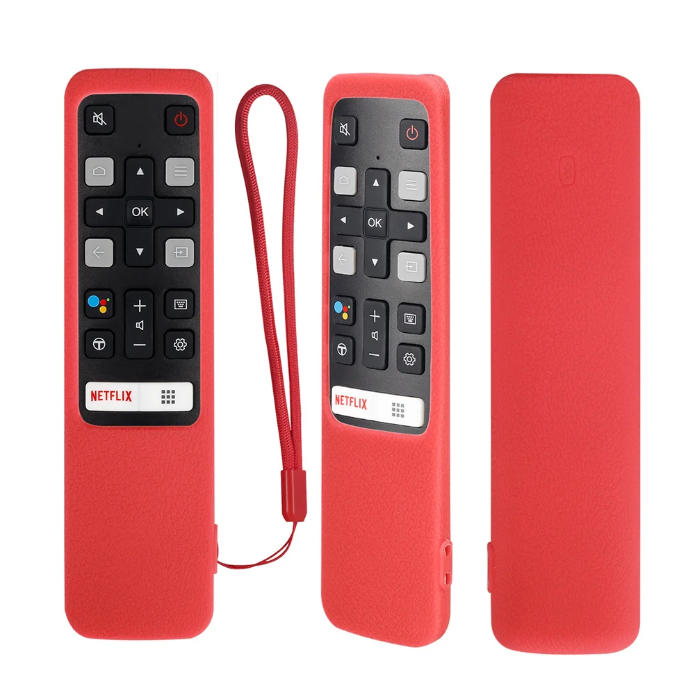 RC802V FNR1 чехлы с голосовым дистанционным управлением для TCL Android 4K Smart TV Netflix YouTube 49P30FS