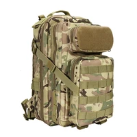 outdoor camouflage backpack army tactical bag waterproof oxford multilayer huge space backpack hiking climbing camping bag