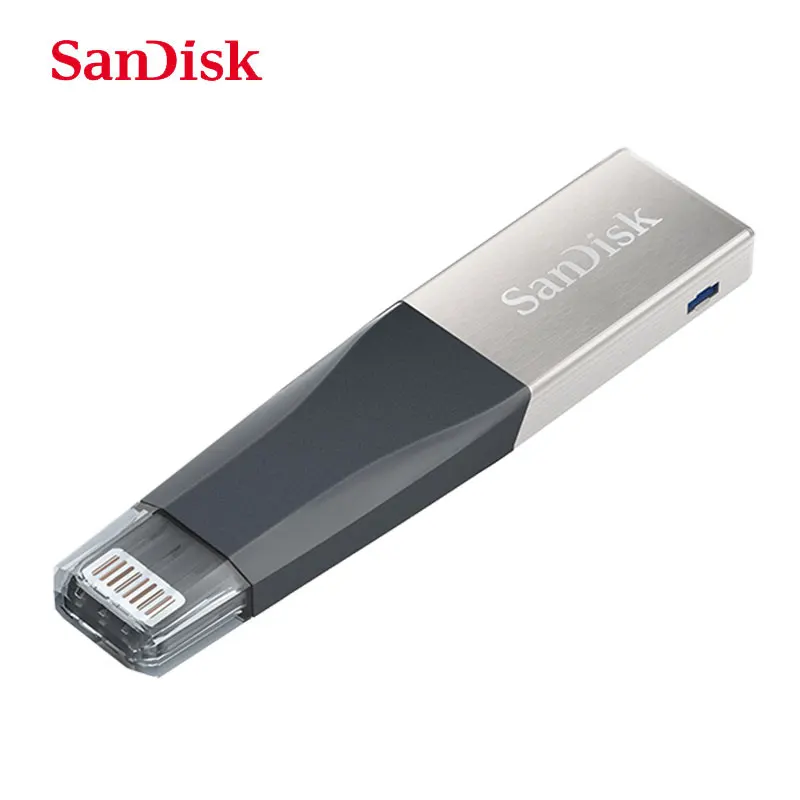 Двойной Флеш-накопитель SanDisk OTG USB флеш-накопитель USB3.0 HD флэш-накопитель для iPhone/iPad