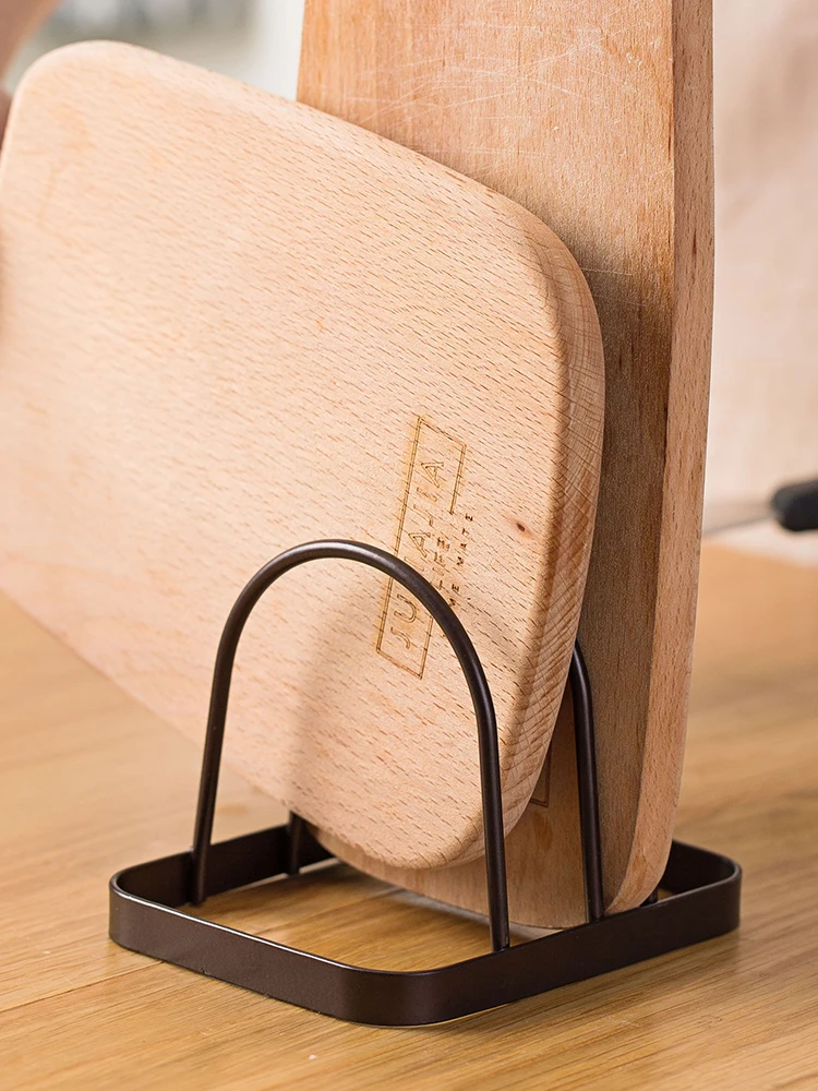 Стойка-полка многослойная компактная нержавеющая разделочная доска практичный