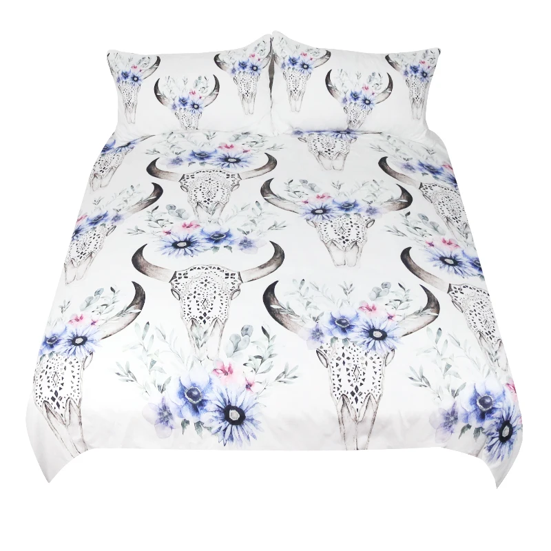 Бесплатная доставка Комплект постельного белья из 2 предметов: голубой звездный