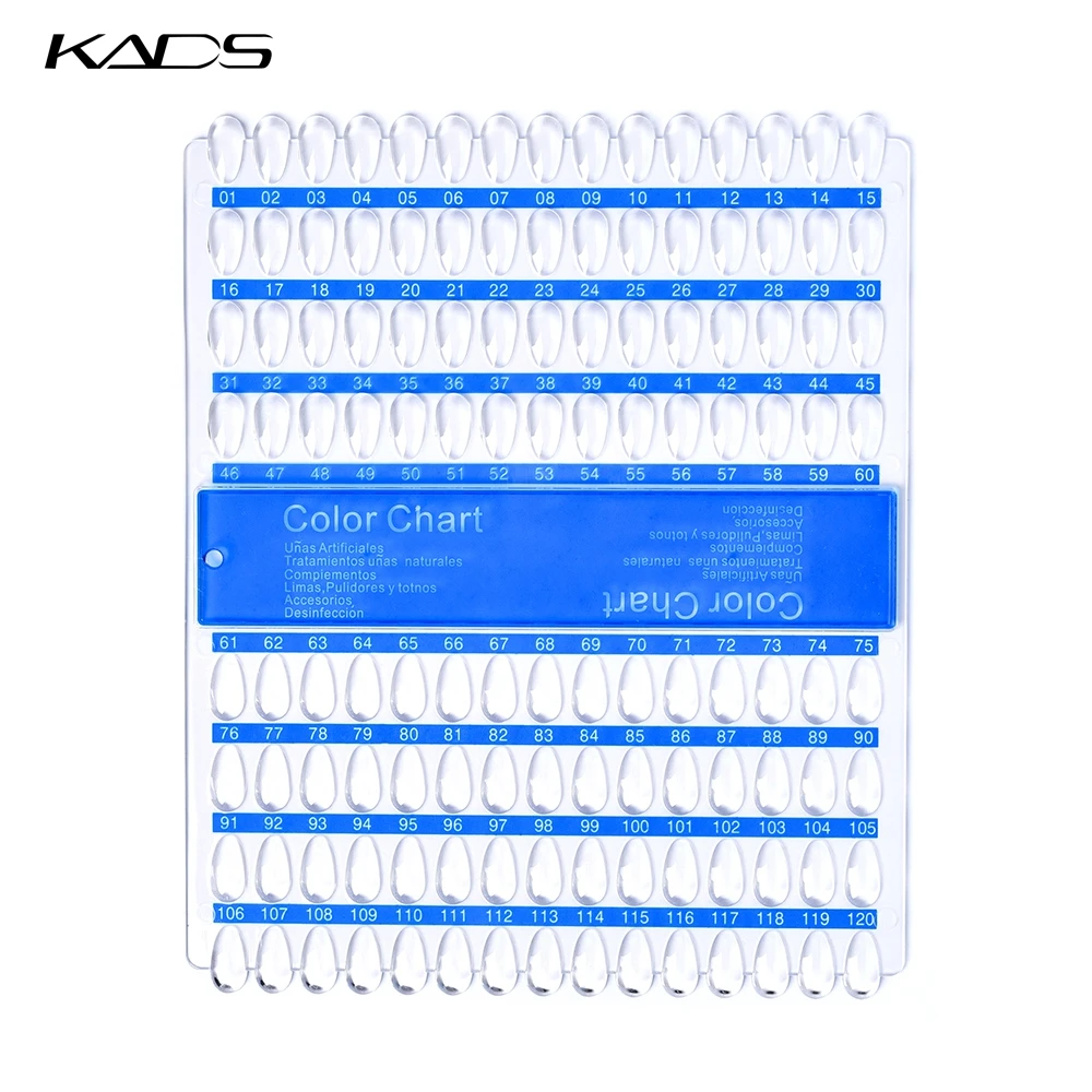 KADS 120 Маникюр для ногтей сетка художественных насадок акриловый УФ Гель-лак