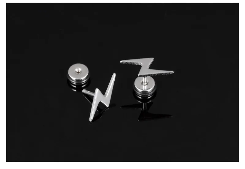 Высококачественные серьги-гвоздики из нержавеющей стали Mostyle для мужчин и женщин