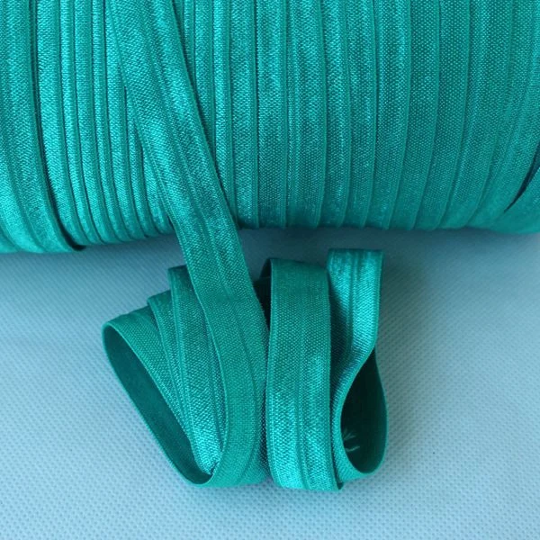 FOE015-346 48 цветов 15 мм высокоэластичные складывающиеся эластичные ленты DIY швейная кружевная отделка поясная лента аксессуары для одежды - Цвет: FOE015-346