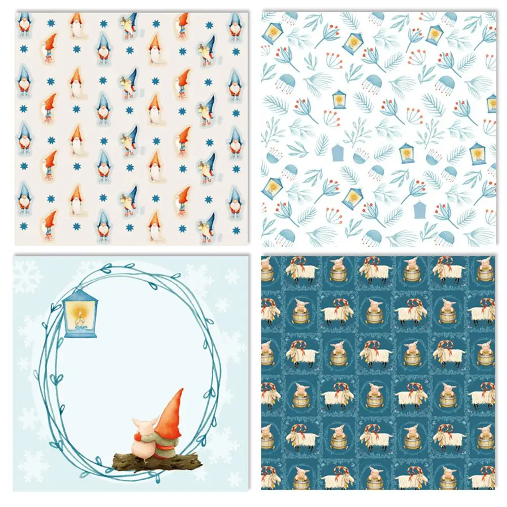 Новинка 24 шт./компл. бумага для рукоделия альбома сделай сам Скрапбукинг Бумага