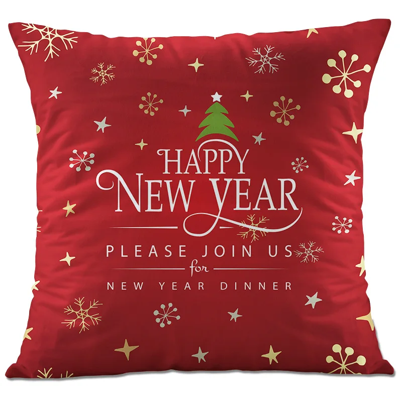 Мягкая Наволочка для дивана наволочка рождественского декора Рождество 2018 олень