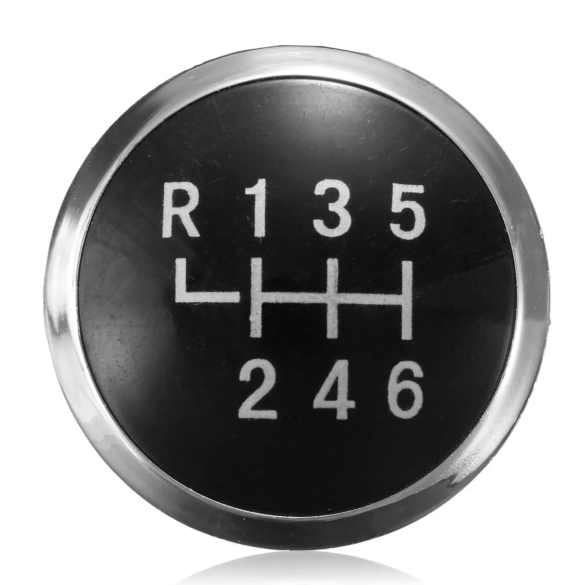 Автомобильная 6 скоростная ручка переключения передач крышка верхняя эмблема