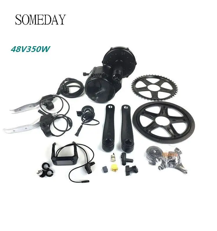 

Bafang BBS01 BBS02 48V 350W Mid Drive Motor 8fun Bicycle Electric Bike Conversion Kits 750C eBike Display