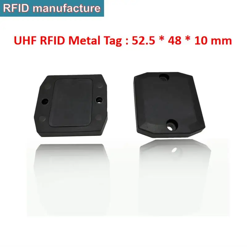 

Free shipping high-performance Anti-metal uhf rfid tag durable ABS passive RFID tag ironside slim Monza4QT for RFID fixed reader