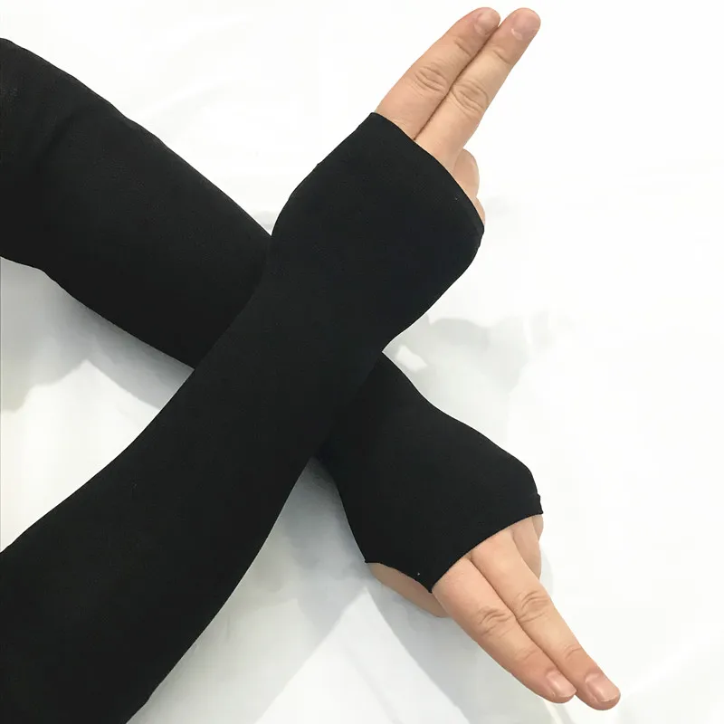 Аниме Хатаке перчатки &quotКакаси&quot Косплэй темно ниндзя длинный трикотажный