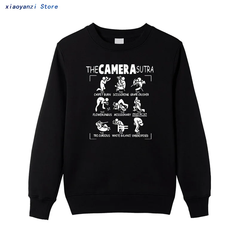 

The Camera Sutra Photography Hip Hop Printed sweatshirts Gift men pullovers Women hoodies