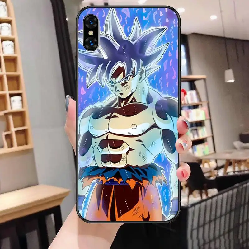 

Dragon Super Sun Ball Anime Phone Case For Black-Iphone 5 5s se 6 6s 7 8 11 12 X Xs Xr Pro Plus Max Mini Cover