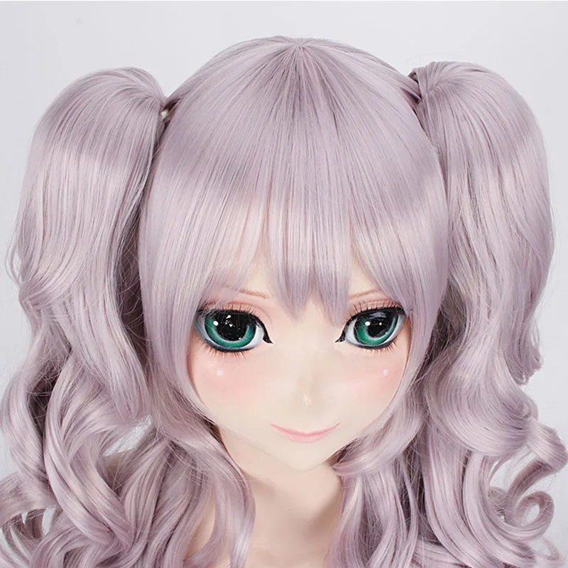 Аниме Косплей charт парик Nao Tomori косплей костюм девушки двойной конский хвост