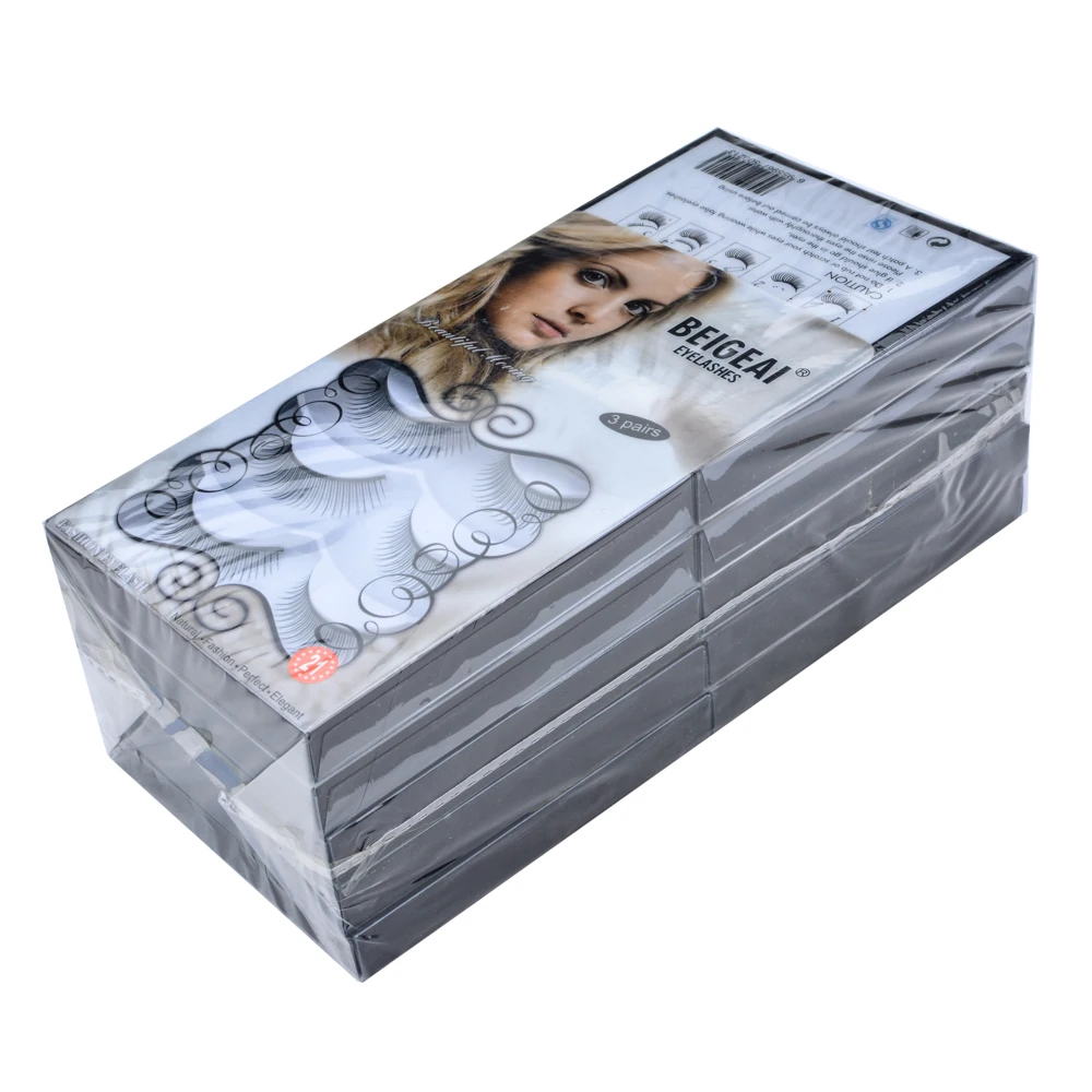 3 пары ресниц новинка профессиональный макияж накладные ресницы для наращивания