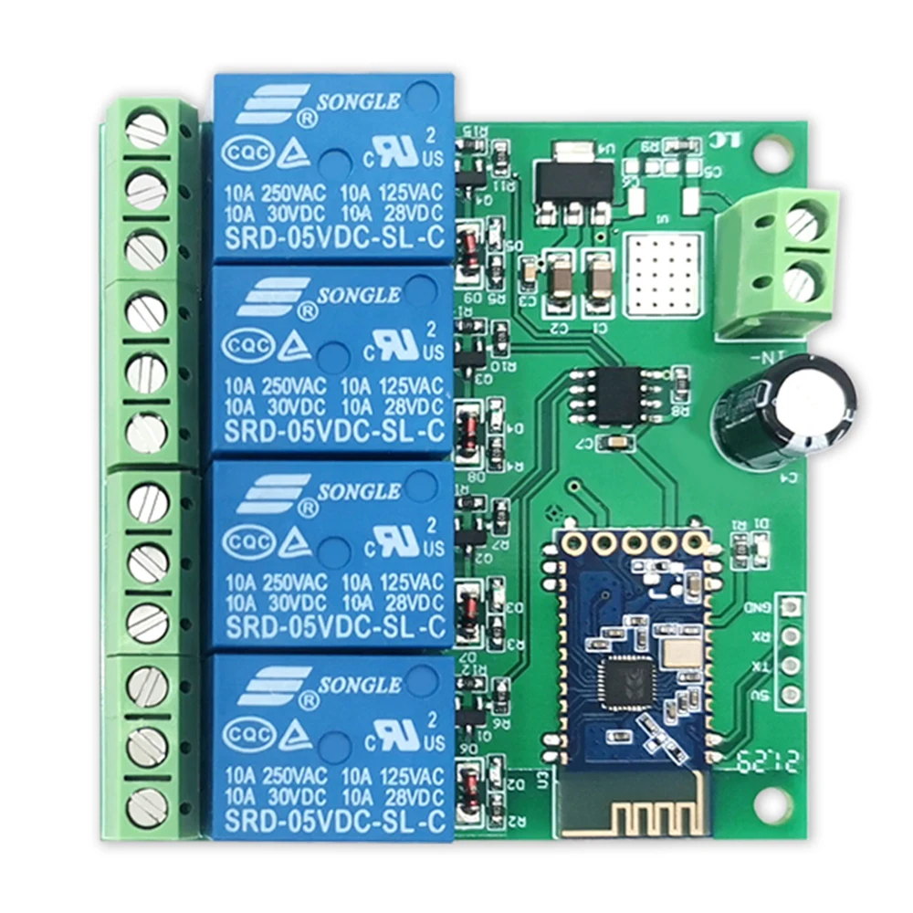 5 в 12 В ESP8266 релейный модуль для Bluetooth Интернет вещей умный дом мобильное