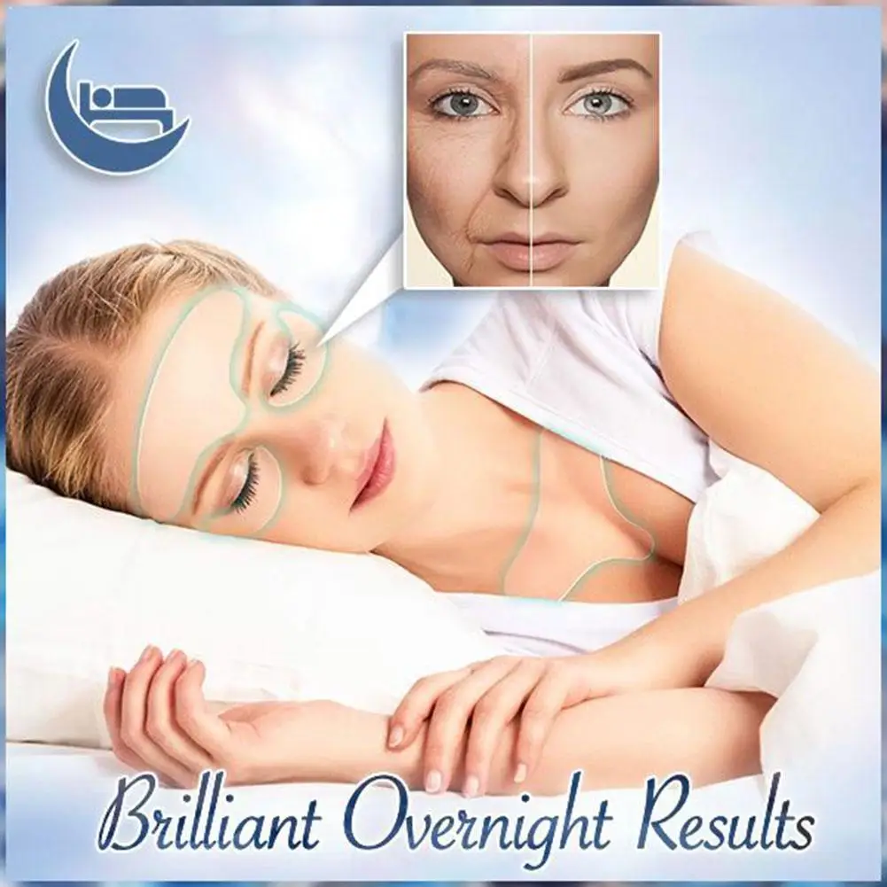 

4Pcs/Set Anti Eye Face Pad Reusable Face Lifting Silicone Tool Invisible Overnight Remove Beauty Lines B6A1