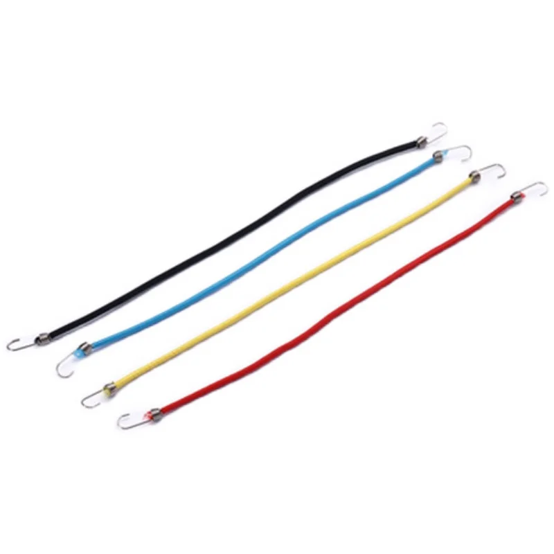 

DJ RC Car Binding Belt Roof Rack Rubber Pull Rope for 1:10 RC Track Direction Simulation Model Multi-Color Elastic Ratchet Tie