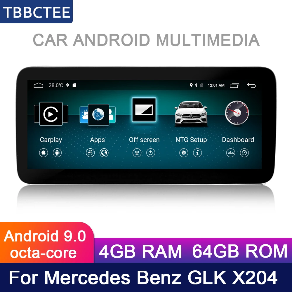 Автомагнитола для Mecerdes Benz MB GLK X204 2013 ~ 2016 NTG Android GPS карта мультимедийный плеер