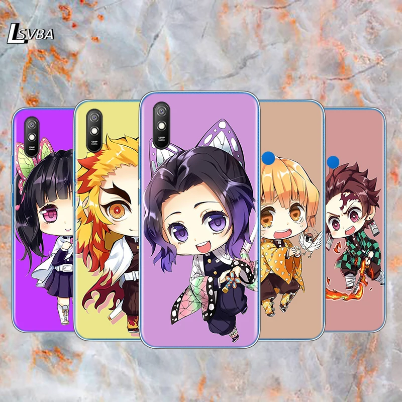 Kawaii Kimetsu No Yaiba для Xiaomi Redmi K30 K30i K30S Ultra 10X 8 8A 7 6 K20 Pro 7A 6A S2 GO 5 5A 4X Plus чехлы телефонов |