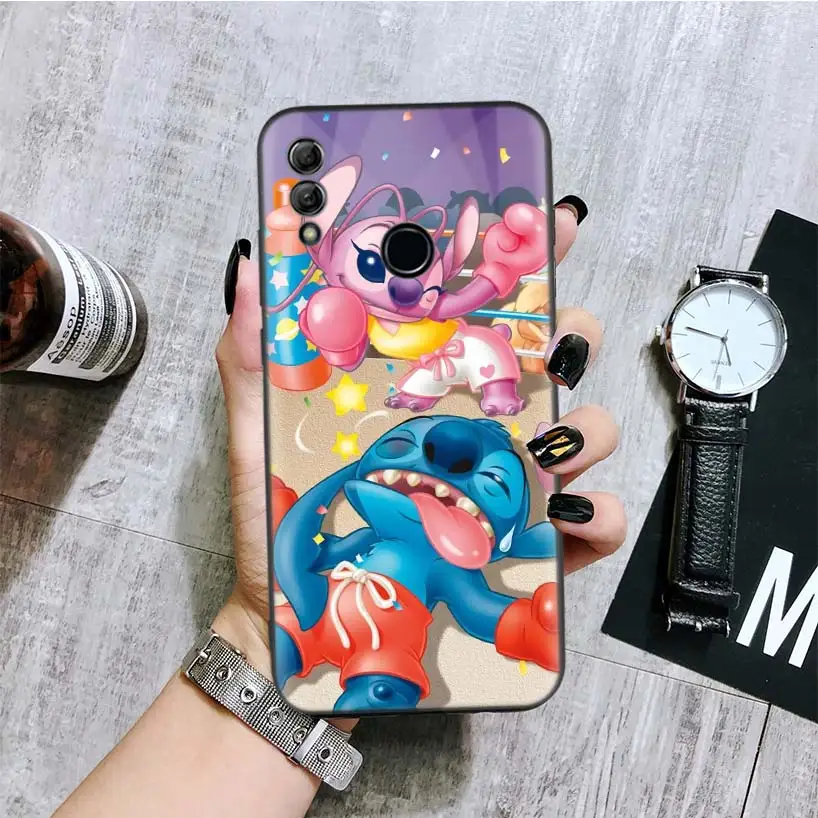 Disneys лучшие продавая Милая Черная крышка чехол для телефона для huawei Y9 Y5 Y6 Y7 Honor 10 9 Lite 9X8X8 S 8A фотоаппаратов моментальной печати 7S 7A 10i 20i V20 Coque Капа - Цвет: BA126-6