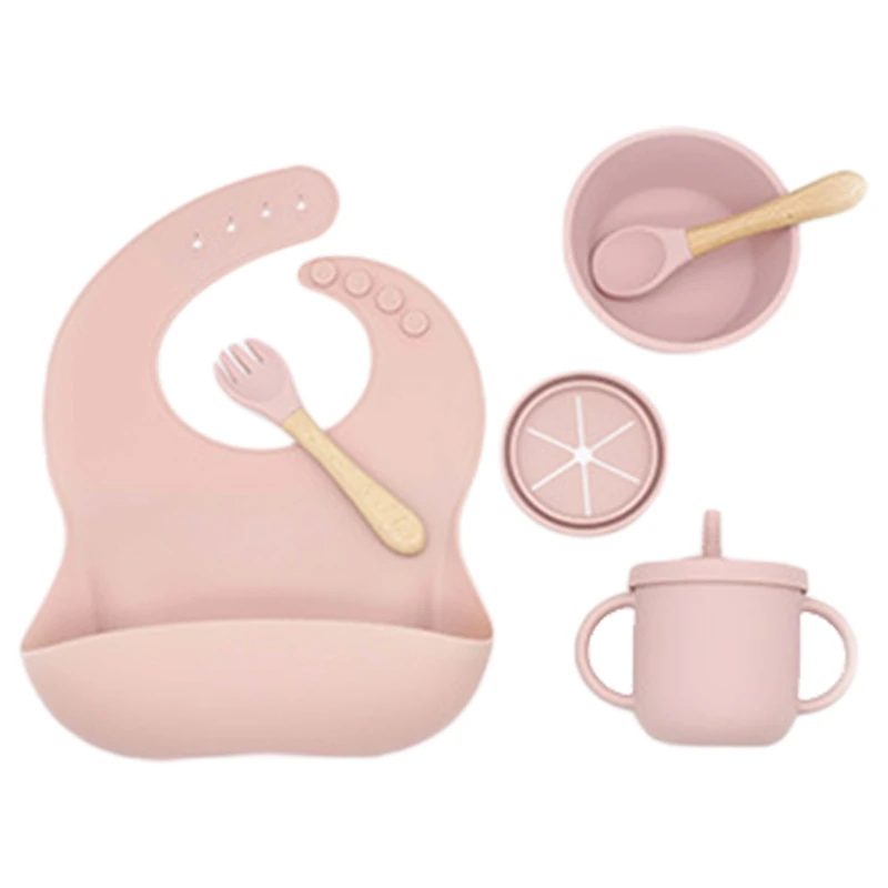 6 шт. силиконовые тарелки для кормления младенцев | Мать и ребенок