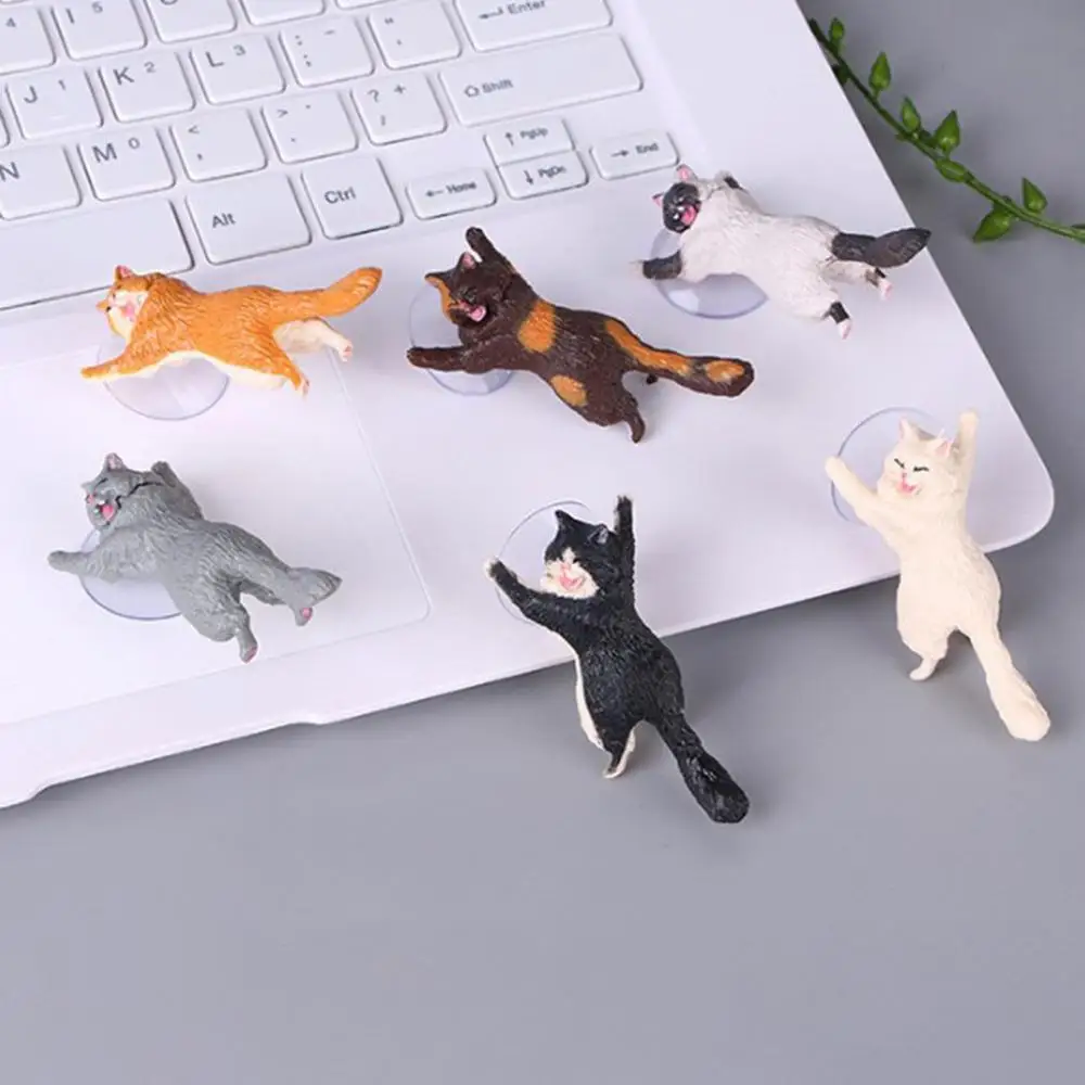 

Cat Tablet Phone Holder Table Stand Sucker Resin Smartphone Holder Party Gifts For Guests Home Decor 1Pcs
