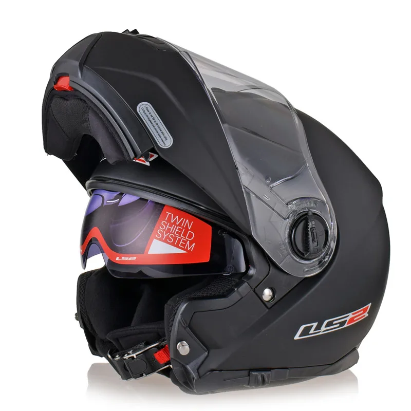 LS2 FF325 стробоскоп модульный мотоциклетный шлем Filp up Dual Visors Casco Moto Capacetes De Motociclista профессиональные Шлемы