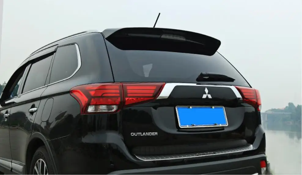 ABS Краски Автомобиля Заднее Крыло багажника выступ Спойлеры для Mitsubishi Outlander