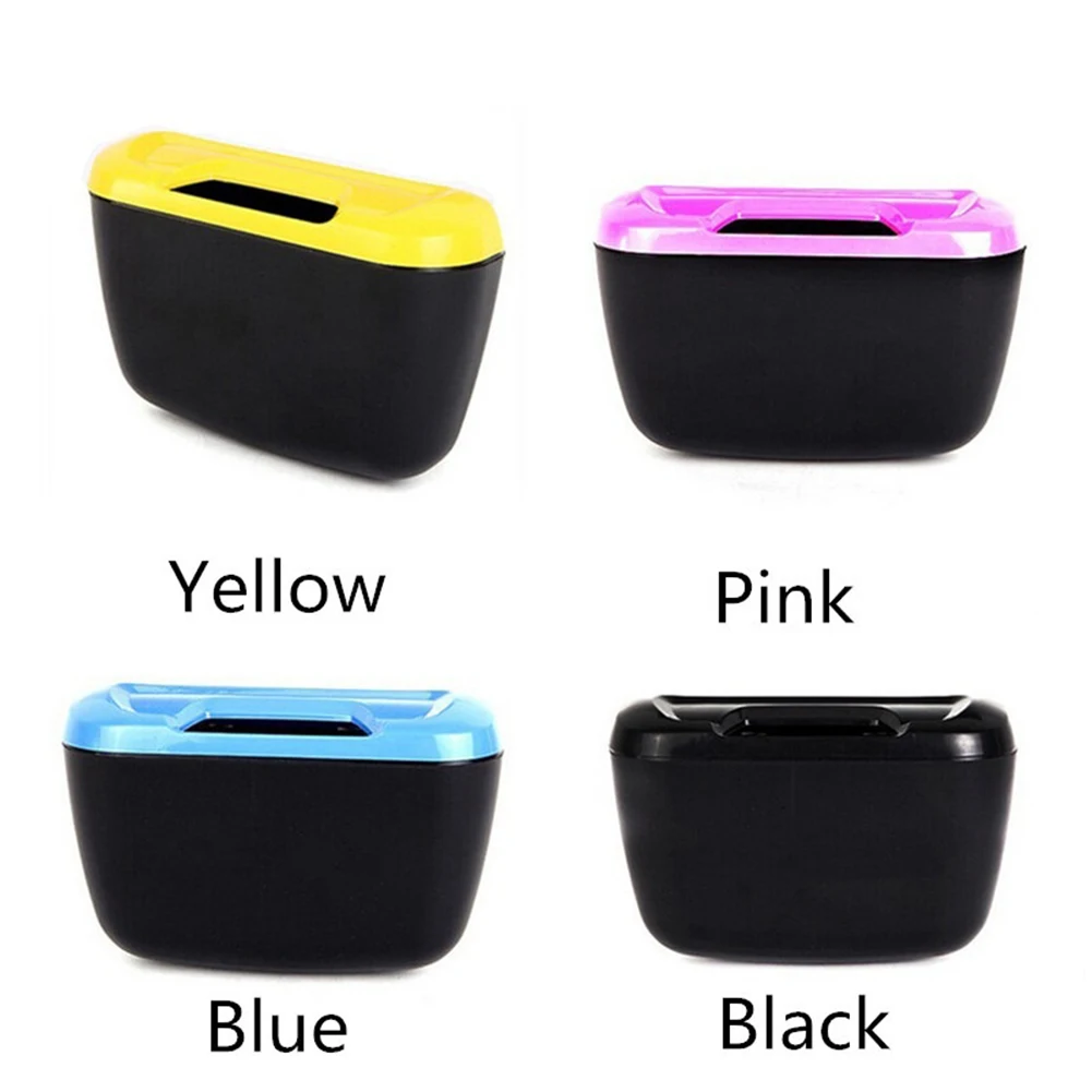

Universal Travel Auto Car Trash Can Bin Bag Rubbish Garbage Holder Tool Mini Nets Stowing Car Accessories Auto Accessorie