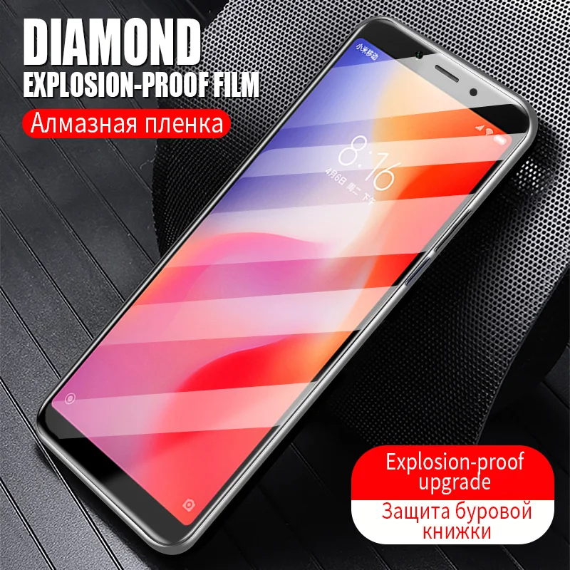 Защитное стекло 11D для Xiaomi Redmi 6A 7A 5A 5 Plus 4X Note 4 6 7 Pro закаленное | Мобильные телефоны и