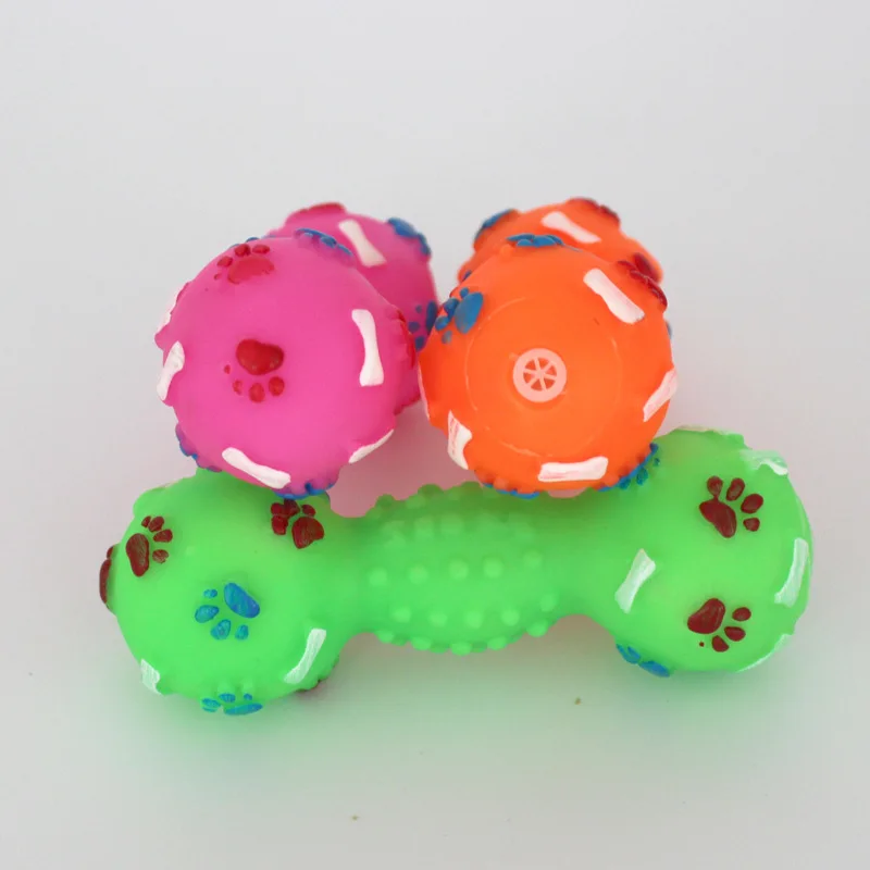 Мягкая игрушка для домашних питомцев искусственная мячик собаки кошки пищащие