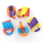 Волшебный ролик для фокусов, спиральная игрушка, ручной новый ролик, спиральная деформированная веревка для детей, декомпрессионная игрушка