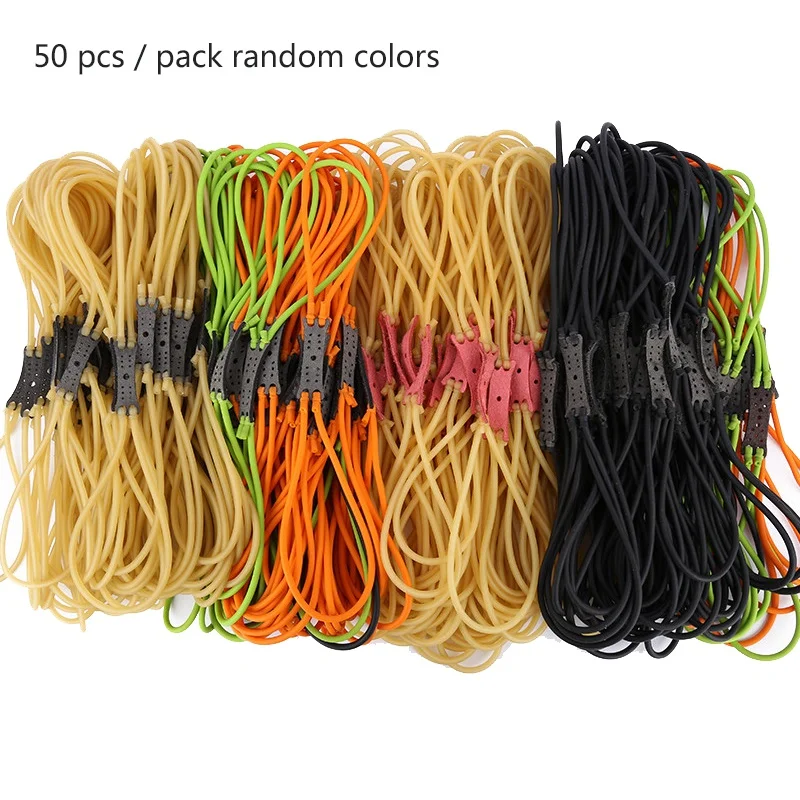 

1pcs/bag Elastic Catapult Bow Outdoor Slingshot Hunting Rubber Band Slingshot Resilient Tube Slingshot Accessories